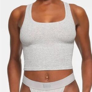 skims cotton rib tank